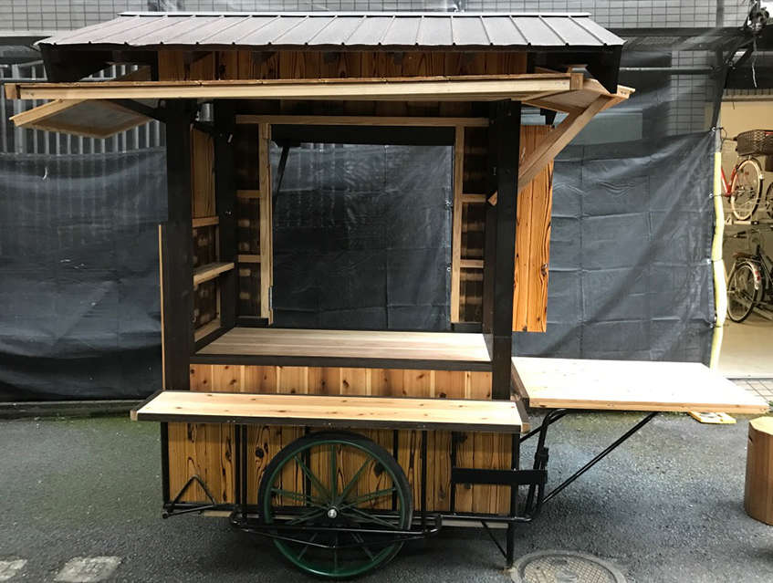 東京都台東区で昭和レトロを感じるリヤカー屋台レンタルなら｜株式会社 松武屋